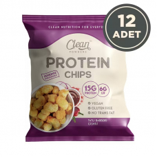 Clean Powders Protein Chips 50 Gr 12 Adet - Tatlı Barbekü