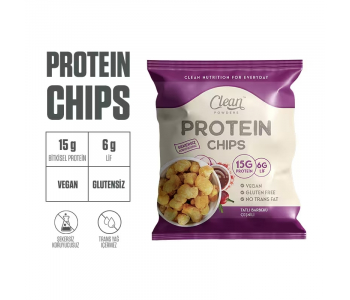 Clean Powders Protein Chips 50 Gr 12 Adet - Tatlı Barbekü Clean Powders Protein Chips 50 Gr 12 Adet - Tatlı Barbekü
