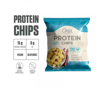 Clean Powders Protein Chips 50 Gr 12 Adet - Tuz ve Sirke Clean Powders Protein Chips 50 Gr 12 Adet - Tuz ve Sirke