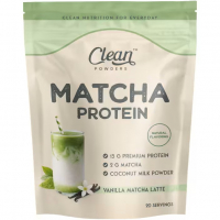 Clean Powders Matcha Protein 440 Gr - Vanilya Clean Powders Matcha Protein 440 Gr - Vanilya
