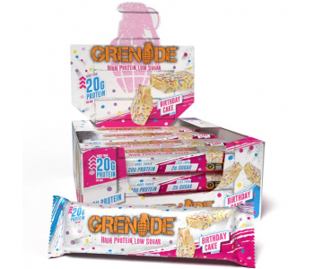 Grenade Protein Bar 60 Gr 12 Adet - Birthday Cake