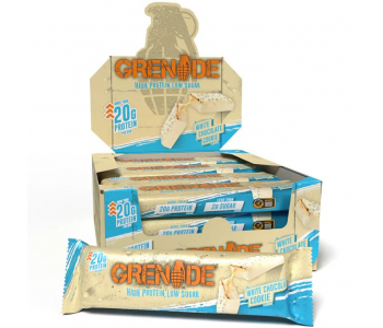 Grenade Protein Bar 60 Gr 12 Adet - Beyaz Çikolata Kurabiye