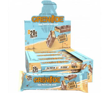 Grenade Protein Bar 60 Gr 12 Adet - Cookie Dough Grenade Protein Bar 60 Gr 12 Adet - Cookie Dough