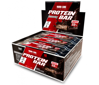 Hardline Nutrition Protein Bar 45 Gr 12 Adet - Çikolata Hardline Nutrition Protein Bar 45 Gr 12 Adet - Çikolata