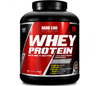 Hardline Nutrition %100 Whey Protein 1600 Gr - Çilek Hardline Nutrition %100 Whey Protein 1600 Gr - Çilek
