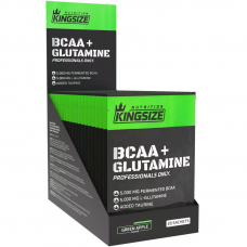 Kingsize Nutrition Bcaa+Glutamine 12 Gr 20 Saşe - Yeşil Elma