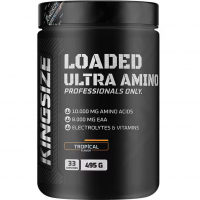 Kingsize Nutrition Loaded Ultra Amino 495 Gr - Tropikal Kingsize Nutrition Loaded Ultra Amino 495 Gr - Tropikal