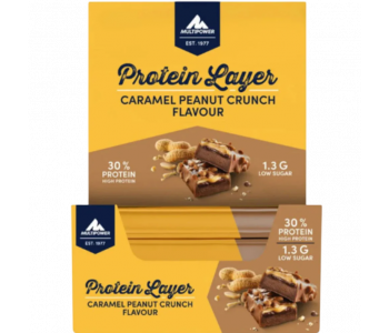 Multipower Protein Layer 50 Gr 18 Adet - Yer Fıstığı & Karamel Multipower Protein Layer 50 Gr 18 Adet - Yer Fıstığı & Karamel