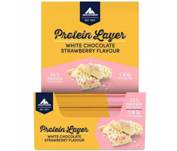 Multipower Protein Layer 50 Gr 18 Adet - Beyaz Çikolata Multipower Protein Layer 50 Gr 18 Adet - Beyaz Çikolata