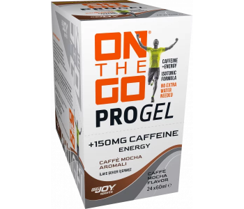 On The Go Progel + Electrolyte Caffeine 24 x 60 ml