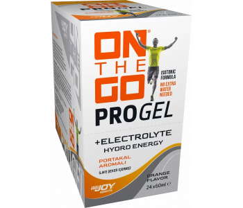 On The Go Progel + Electrolyte 24 x 60 ml- Portakal