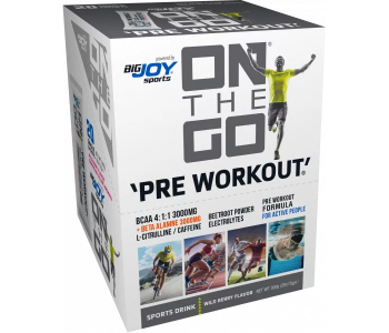 On The Go Pre-Workout 20x15 Gr