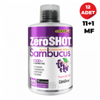 ZeroSHOT L-Carnitine Sambucus Orange 480 ml 12 Adet