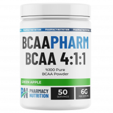 Pharmacy Nutrition BCAAPharm 4:1:1 300 Gr - Yeşil Elma