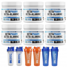 Pharmacy  Betapharm Beta Alanine 210 Gr 6'lı Paket - Shaker Hediyeli