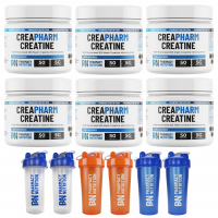 Pharmacy  Creapharm Creatine 250 Gr 6'lı Paket - Shaker Hediyeli