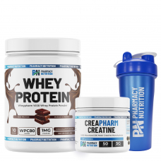 Pharmacy Nutrition GLP SET Wheypharm 300 Gr Çikolata + Creapharm 250 Gr