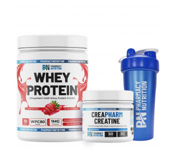 Pharmacy Nutrition GLP SET Wheypharm 300 Gr + Creapharm 250 Gr Pharmacy Nutrition GLP SET Wheypharm 300 Gr + Creapharm 250 Gr