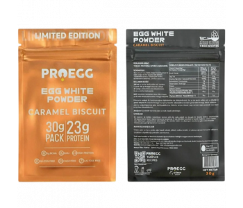 Proegg Yumurta Akı Proteini 30 Gr - Karamel Bisküvi