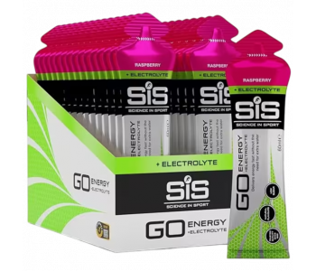 SIS GO Energy+Electrolyte Gel 30 Adet 60 ml - Ahududu