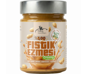 Torq Nutrition Creamy %100 Yer Fıstığı Ezmesi 350 Gr Torq Nutrition Creamy %100 Yer Fıstığı Ezmesi 350 Gr
