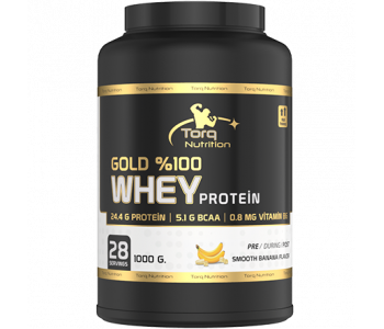  Torq Nutrition Gold %100 Whey Protein 1000 Gr - Muz