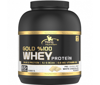  Torq Nutrition Gold %100 Whey Protein 2300 Gr - Beyaz Çikolata