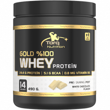 Torq Nutrition Gold %100 Whey Protein 490 Gr - Beyaz Çikolata
