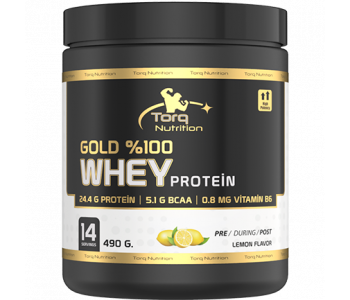 Torq Nutrition Gold %100 Whey Protein 490 Gr - Limon
