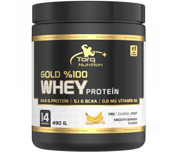 Torq Nutrition Gold %100 Whey Protein 490 Gr - Muz