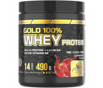 Torq Nutrition Gold %100 Whey Protein 490 Gr - Çilek