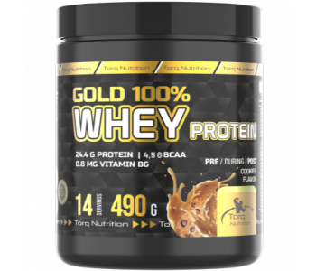 Torq Nutrition Gold %100 Whey Protein 490 Gr - Kurabiye Torq Nutrition Gold %100 Whey Protein 490 Gr - Kurabiye
