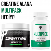 Trec Nutrition %100 Creatine Monohydrate + Multipack Paket