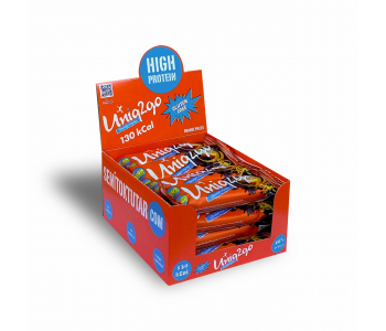 Uniq2go Chocolight Portakal Parçacıklı Bar  40 Gr 16 Adet
