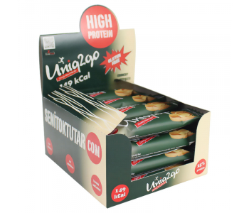 Uniq2go Fıstık Ezmeli Protein Midi Bar 40 Gr 16 Adet Uniq2go Fıstık Ezmeli Protein Midi Bar 40 Gr 16 Adet
