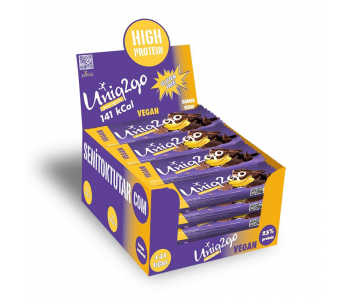 Uniq2go Muzlu ve Proteinli Vegan Bar 38 Gr 16 Adet