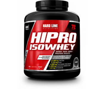 Hardline HIPRO ISOWHEY Protein 1800 Gr - Plain