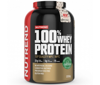 Nutrend %100 Whey Protein 2250 Gr Bisküvi