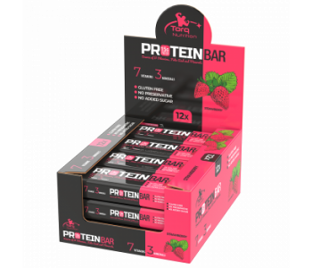 Torq Nutrition Protein Bar 50 Gr 12 Adet - Çilek