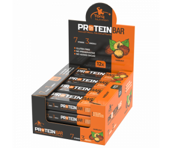 Torq Nutrition Protein Bar 50 Gr 12 Adet - Fındık