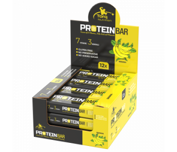 Torq Nutrition Protein Bar 50 Gr 12 Adet - Muz Torq Nutrition Protein Bar 50 Gr 12 Adet - Muz