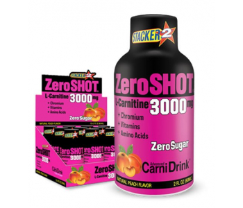 ZeroSHOT 60 ML 3000Mg L-Carnitine 12 Adet
