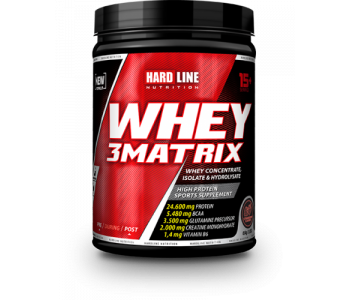 Hardline Whey 3 Matrix 454 Gr - Çilek