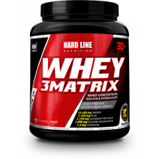 Hardline Whey 3 Matrix 908 Gr - Muz