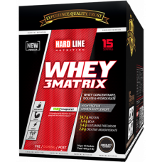 Hardline Whey 3Matrix 450 Gr (30Gr*15Adet) - Çikolata