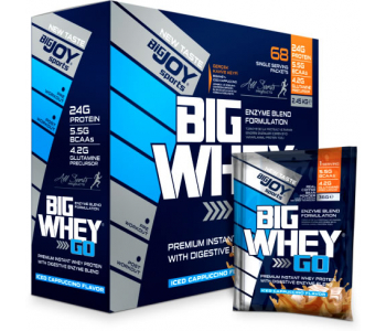 BigJoy Sports BigWhey Go Whey Protein 68 Şase - Çikolata