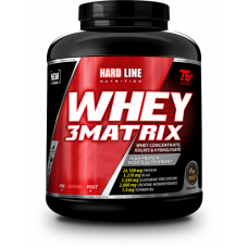 Hardline Whey 3 Matrix 2300 Gr - Çikolata