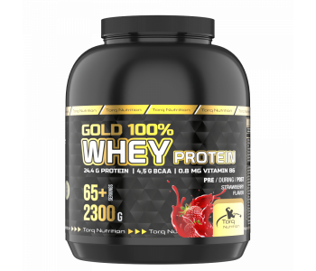  Torq Nutrition Gold %100 Whey Protein 2300 Gr - Çilek